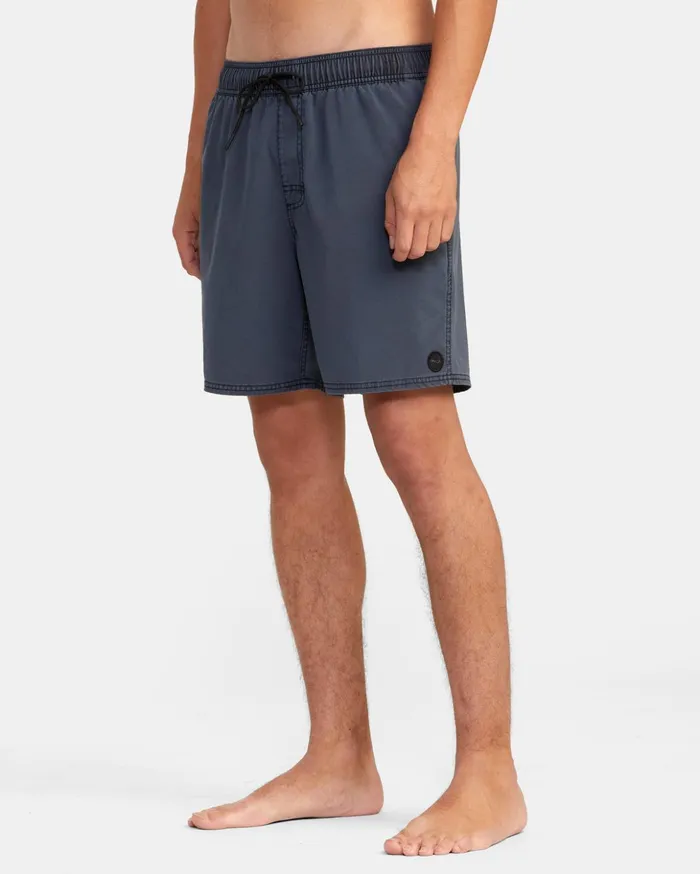 RVCA Shorts Hybrids VA Pigment Elastic Waist Boardshorts 17034 New Navy 8211 Men RVCA Shorts Hybrids VA Pigment Elastic Waist Boardshorts 17034 New Navy 8211 Men