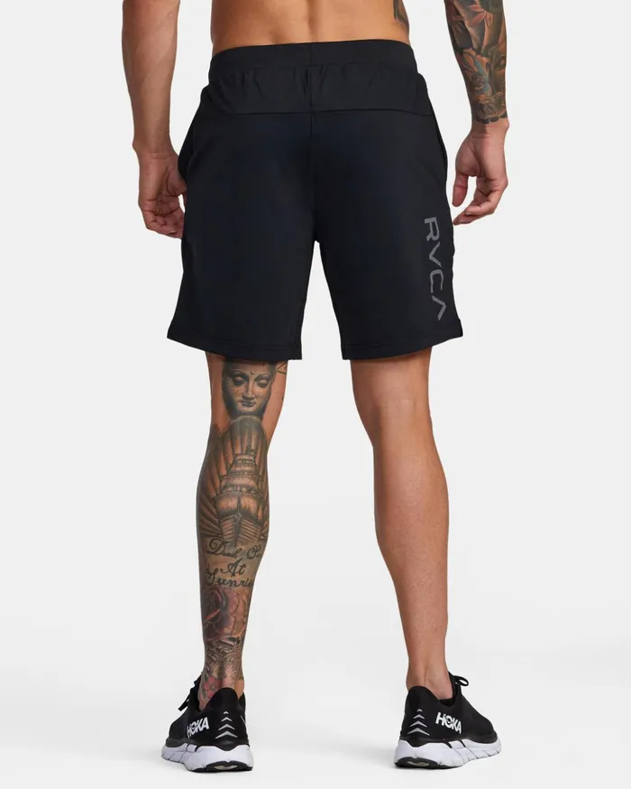 RVCA Shorts Hybrids VA Sport Trainer Elastic Waist Shorts Black 8211 Men