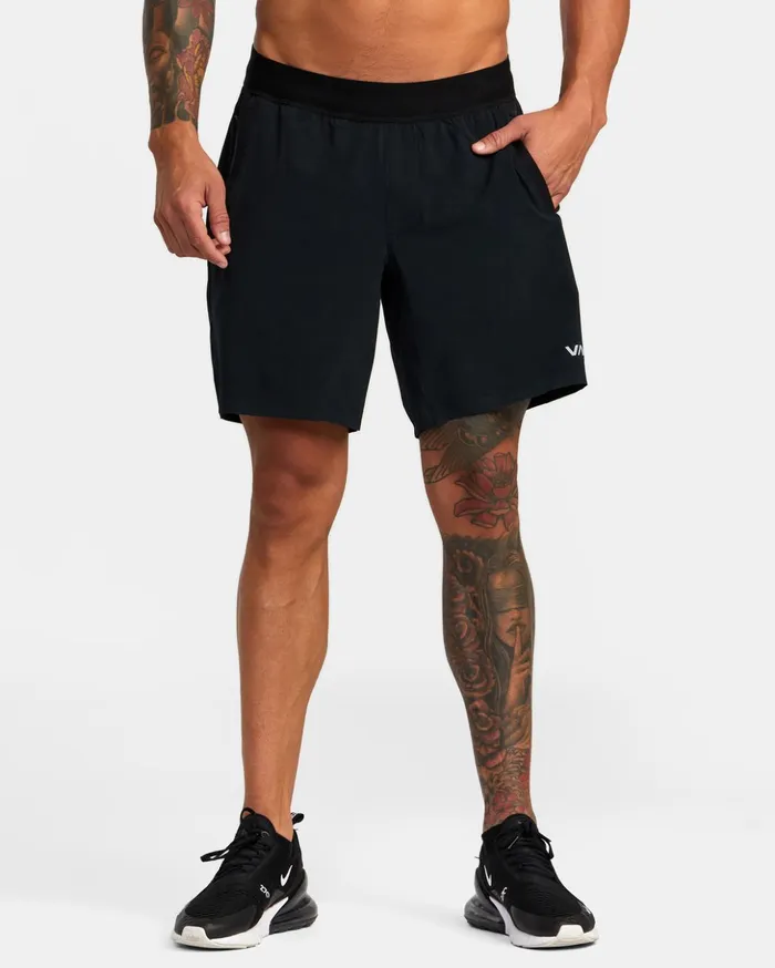 RVCA Shorts Hybrids Yogger Plus 18034 Training Shorts Black 8211 Men