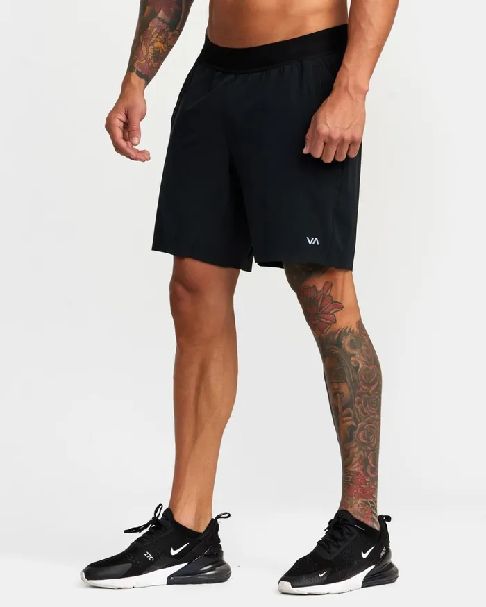 RVCA Shorts Hybrids Yogger Plus 18034 Training Shorts Black 8211 Men