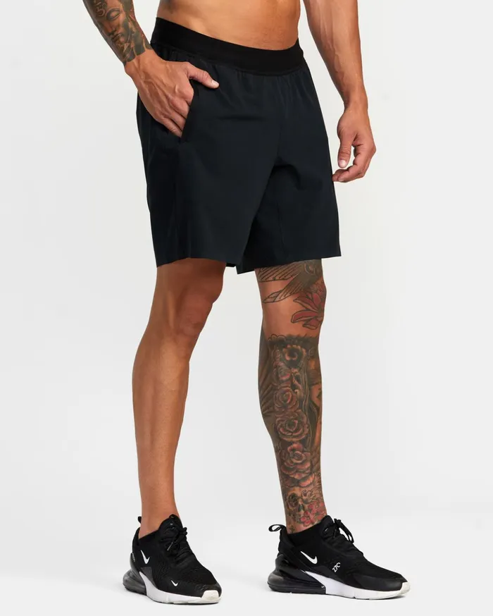 RVCA Shorts Hybrids Yogger Plus 18034 Training Shorts Black 8211 Men