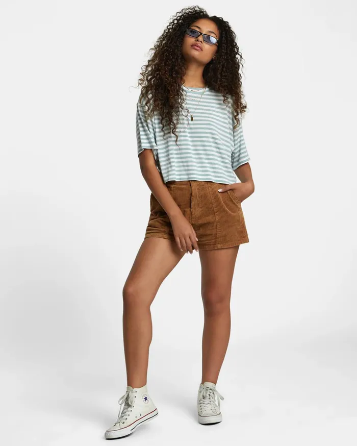 RVCA Shorts Skirts Daylight Corduroy Shorts Sienna 8211 Women