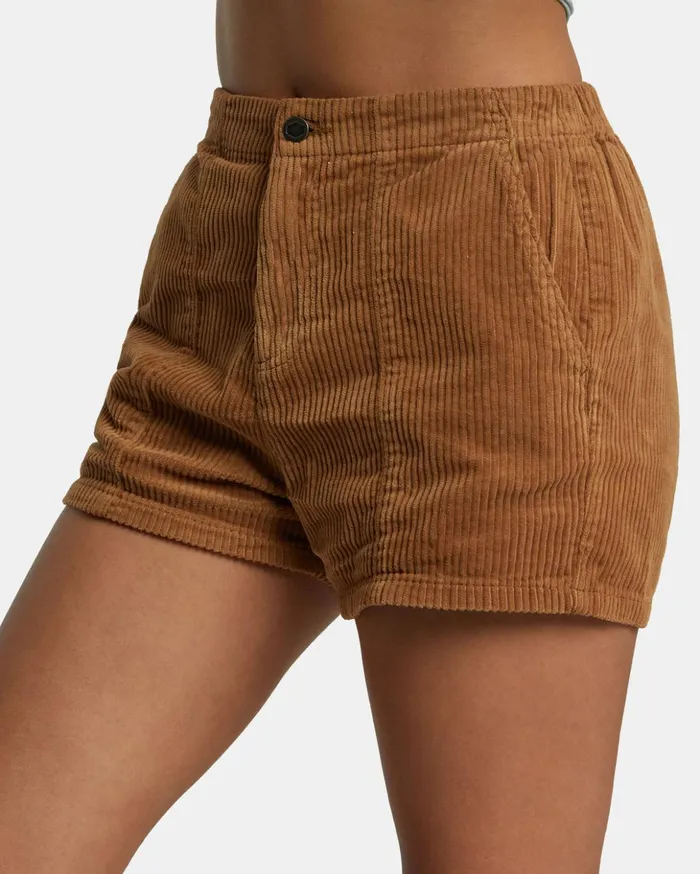 RVCA Shorts Skirts Daylight Corduroy Shorts Sienna 8211 Women