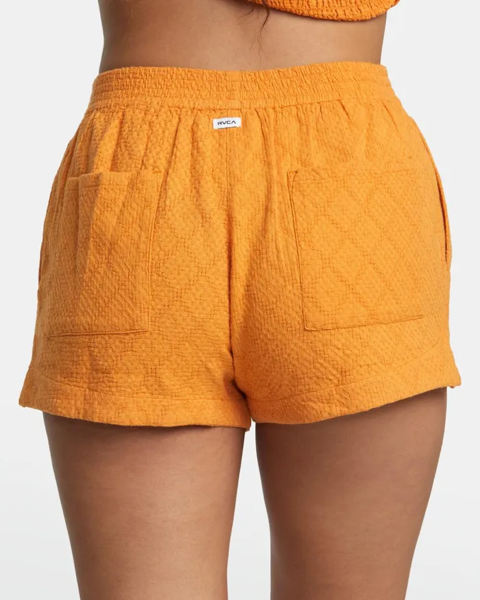 RVCA Shorts Skirts Sawyer Woven Shorts Tangerine 8211 Women
