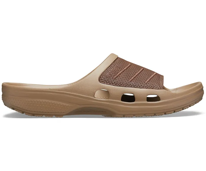 Sandals Crocs Men Bogota Slide Espresso Khaki