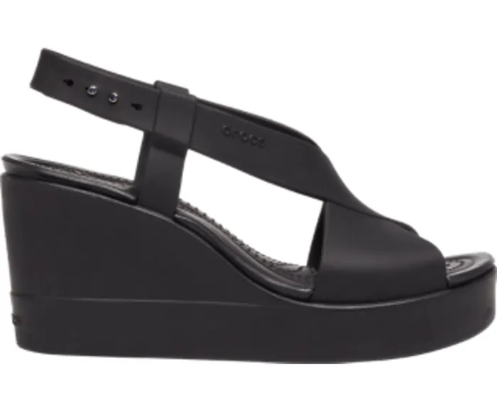 Sandals Crocs Women Crocs Brooklyn High Wedge Black Black