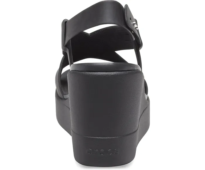 Sandals Crocs Women Crocs Brooklyn High Wedge Black Black