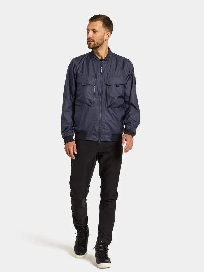 Scand Jacket Dark Night Blue Men Didriksons Spring Jackets
