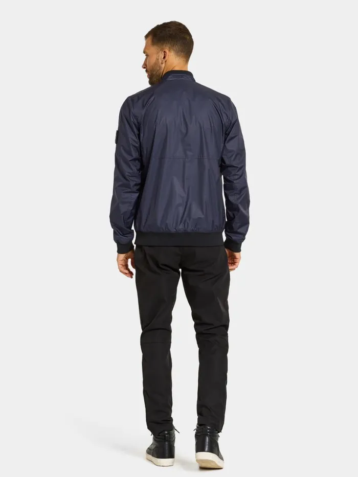 Scand Jacket Dark Night Blue Men Didriksons Spring Jackets