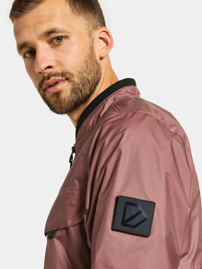Scand Jacket Faded Wine Men Didriksons Spring Jackets