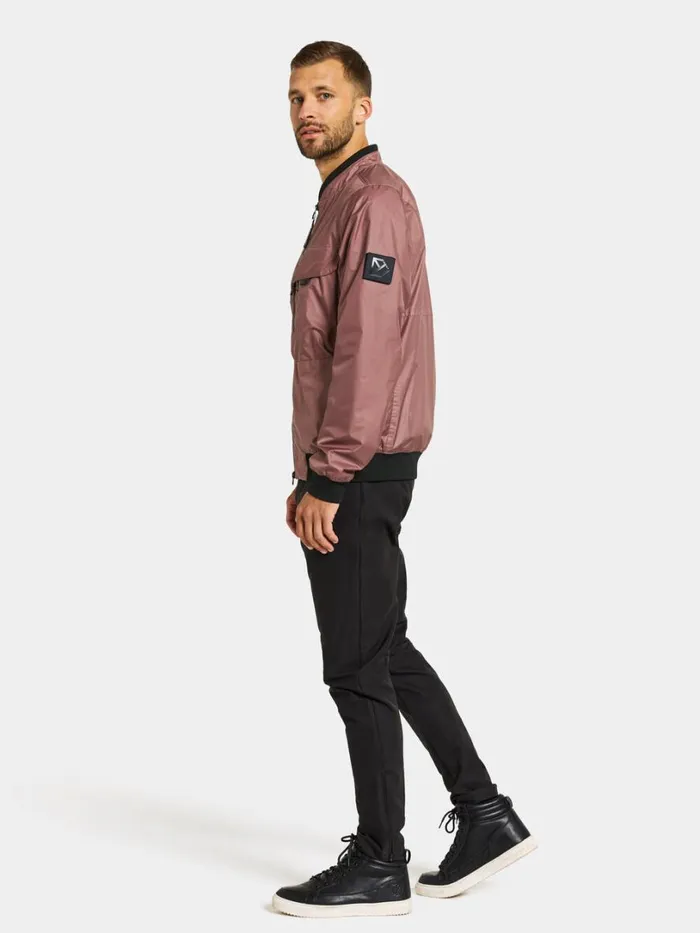 Scand Jacket Faded Wine Men Didriksons Spring Jackets