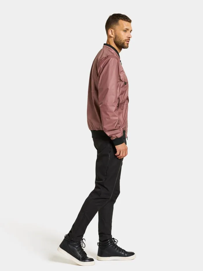 Scand Jacket Faded Wine Men Didriksons Spring Jackets