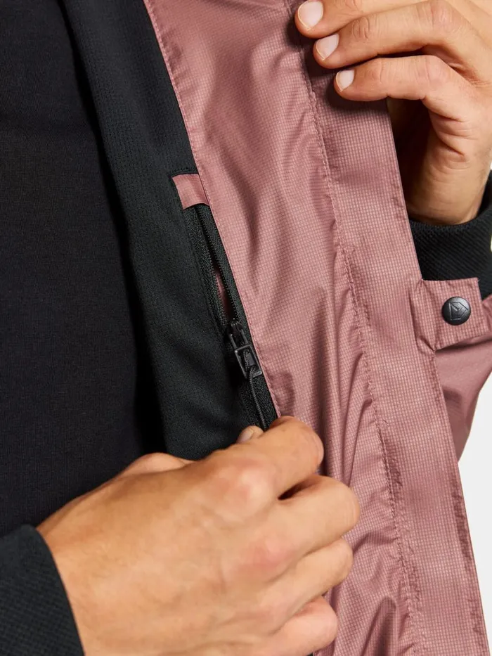 Scand Jacket Faded Wine Men Didriksons Spring Jackets