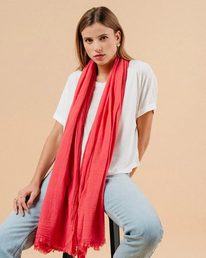 SCARF FUCHSIA MANET Shop Grace and Mila Scarves
