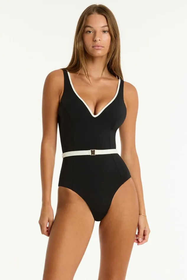 Sea Level One Pieces Babylon Plunge One Piece Babylon 8211 Women