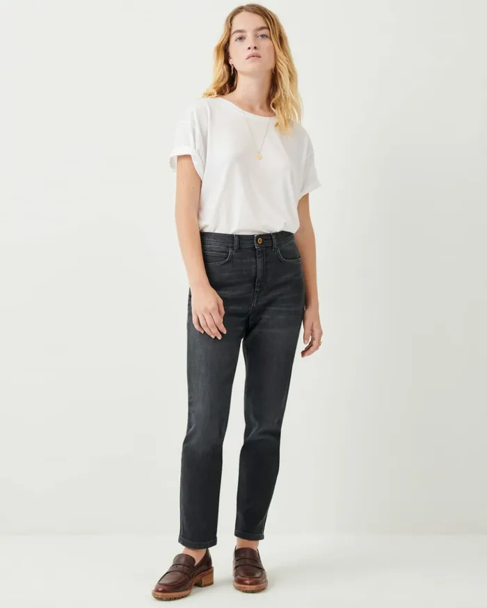 Sessn Womens Denim Momon o Brocken Black Gift 4 You