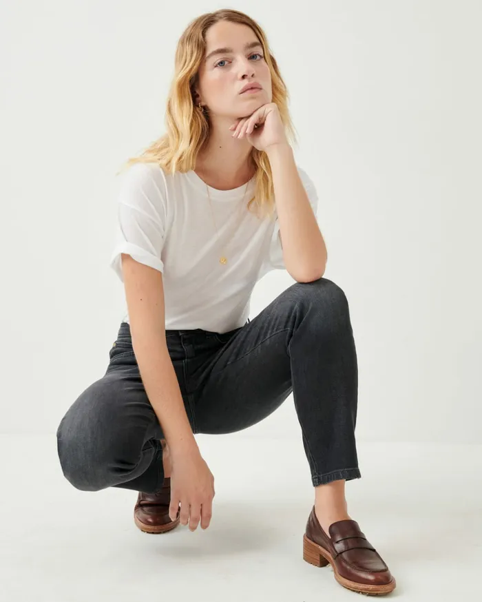 Sessn Womens Denim Momon o Brocken Black Gift 4 You