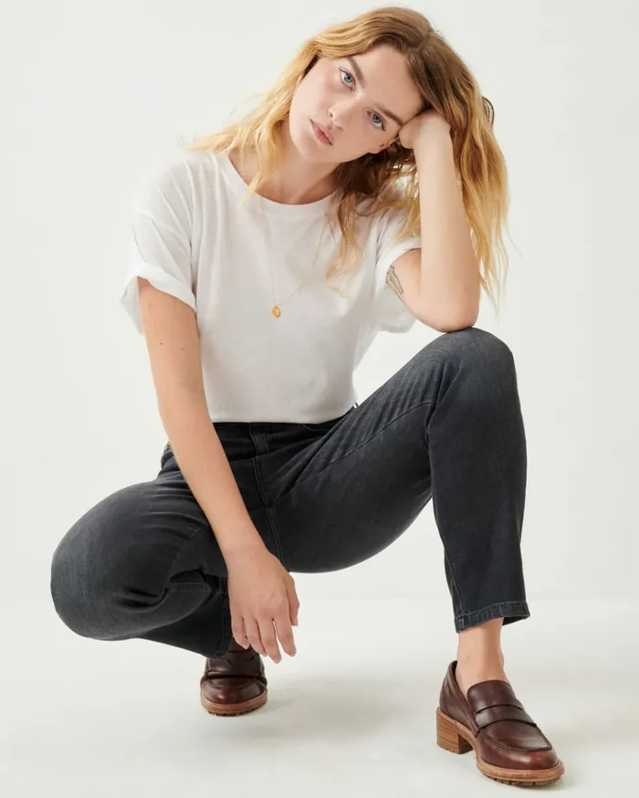Sessn Womens Denim Momon o Brocken Black Gift 4 You