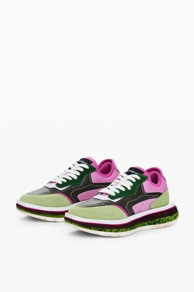 Shoes Women Desigual Running Shoes Materialfinishes