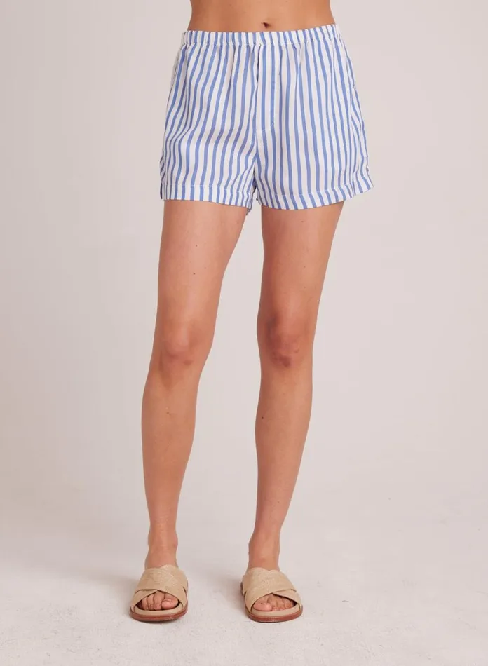 Shorts Women Bella Dahl Boxer Short 8211 Bahia Breeze Stripe Shorts Women Bella Dahl Boxer Short 8211 Bahia Breeze Stripe