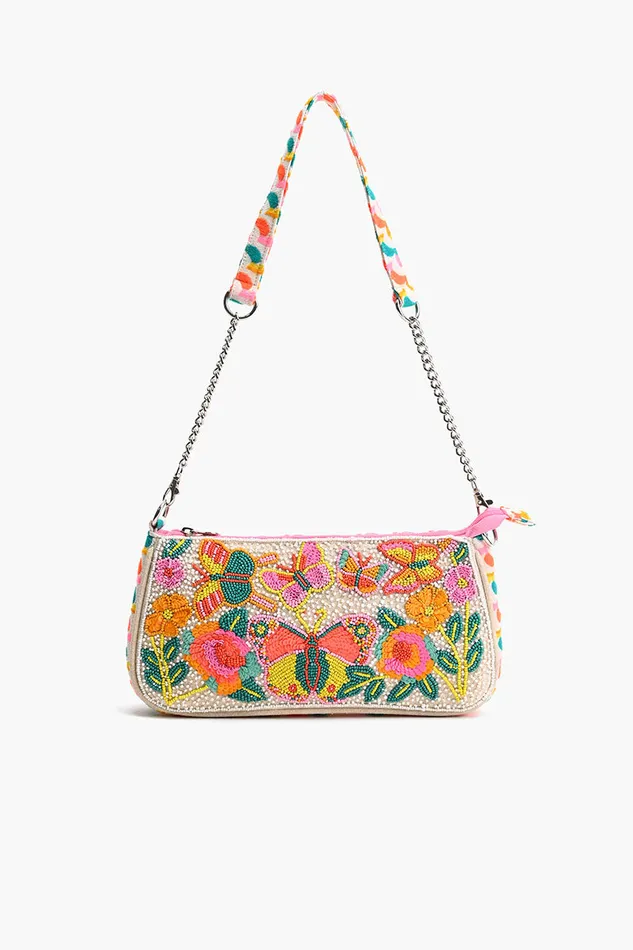 Shoulder Bags America and Beyond Women Rainbow Wings Floral Shoulder Bag