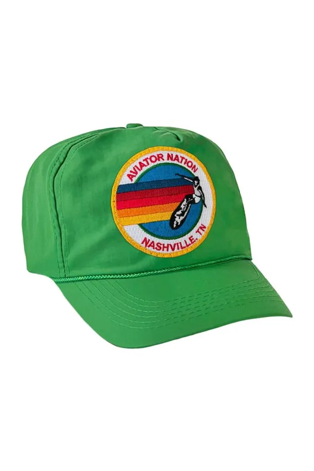 Signature Nashville Vintage Nylon Trucker Hat WomenMen Aviator Nation Trucker Hats