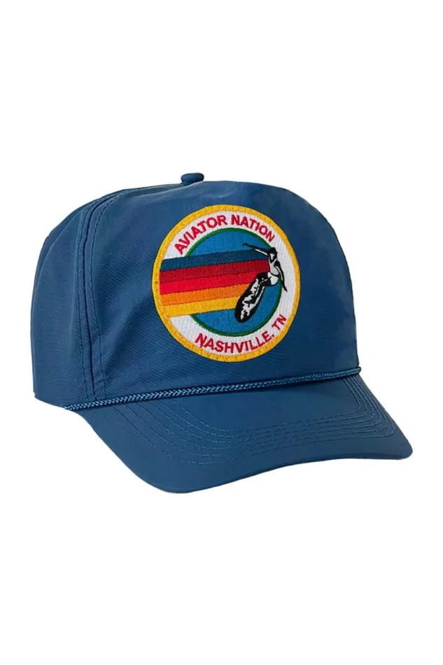 Signature Nashville Vintage Nylon Trucker Hat WomenMen Aviator Nation Trucker Hats
