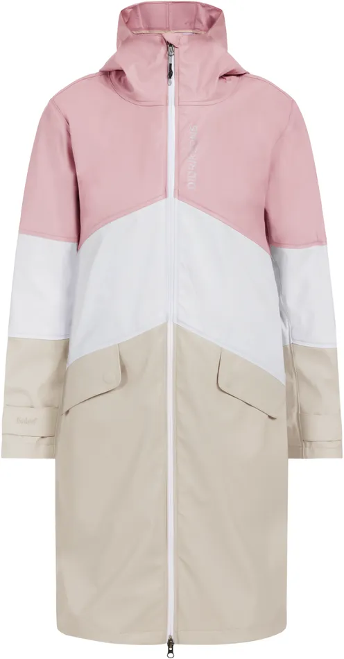 Sigrid Parka Oyster Lilac Women Didriksons Spring Jackets