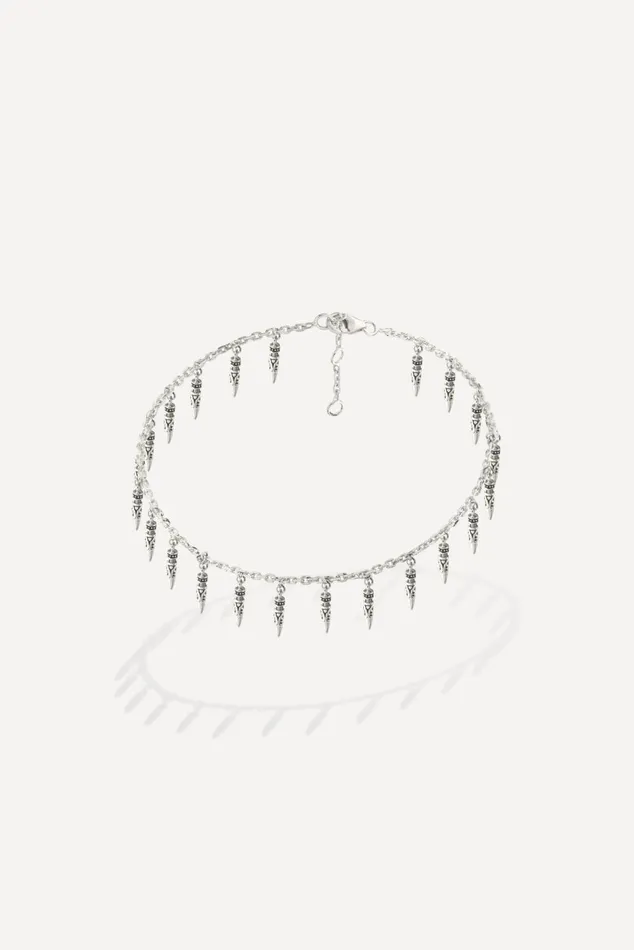 Silver Ankle Bracelet Pure Gold Women Baandsh Jewelry