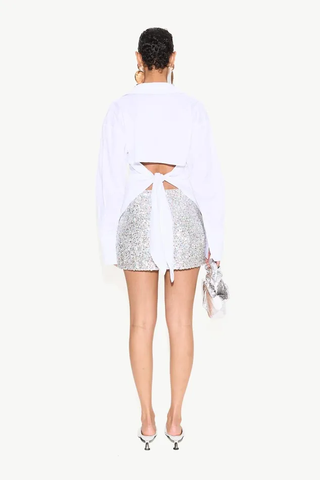 Simon Miller Bottoms Women Sequin Dizzy Skirt In Iridescent Simon Miller Bottoms Women Sequin Dizzy Skirt In Iridescent