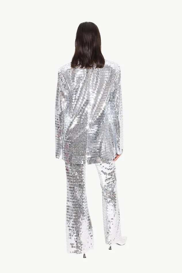Simon Miller Sets Women Lennox Jacket In Satellite Silver Simon Miller Sets Women Lennox Jacket In Satellite Silver
