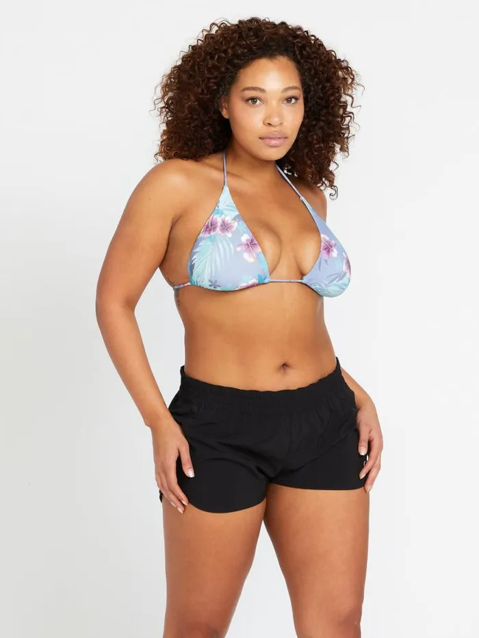 Simply Solid 2 Boardshorts 8211 Black Womens Volcom Swim