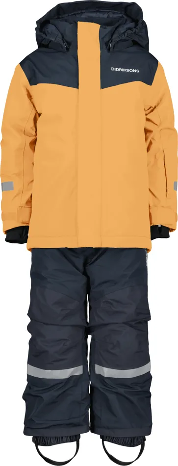 Skare Kids039 Set Fire Yellow Kids Didriksons Snowsuits