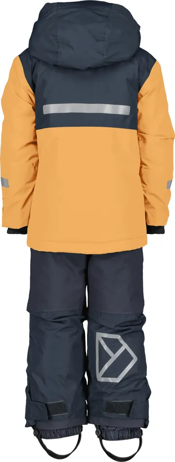 Skare Kids039 Set Fire Yellow Kids Didriksons Snowsuits
