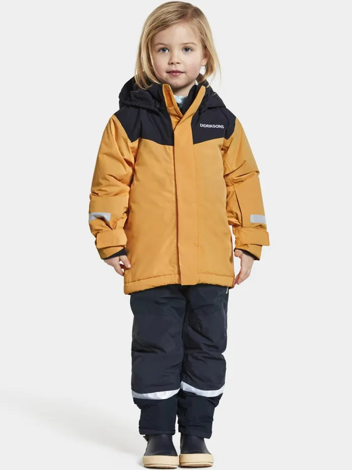 Skare Kids039 Set Fire Yellow Kids Didriksons Snowsuits