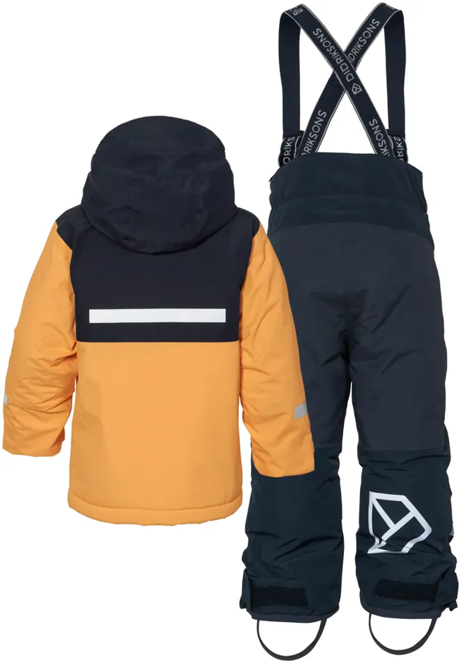 Skare Kids039 Set Fire Yellow Kids Didriksons Snowsuits