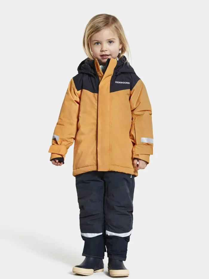 Skare Kids039 Set Fire Yellow Kids Didriksons Snowsuits