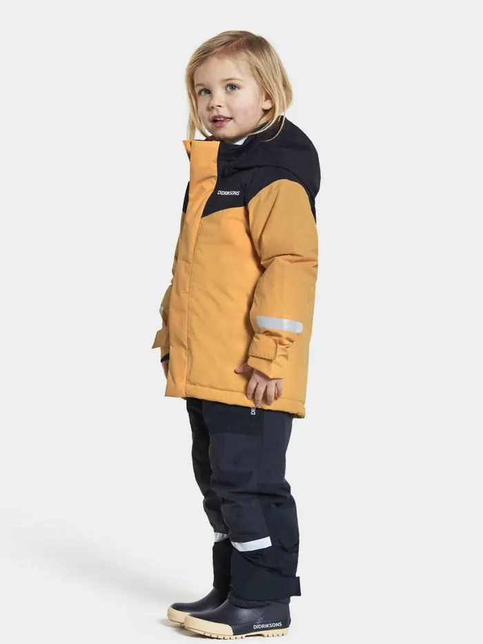 Skare Kids039 Set Fire Yellow Kids Didriksons Snowsuits