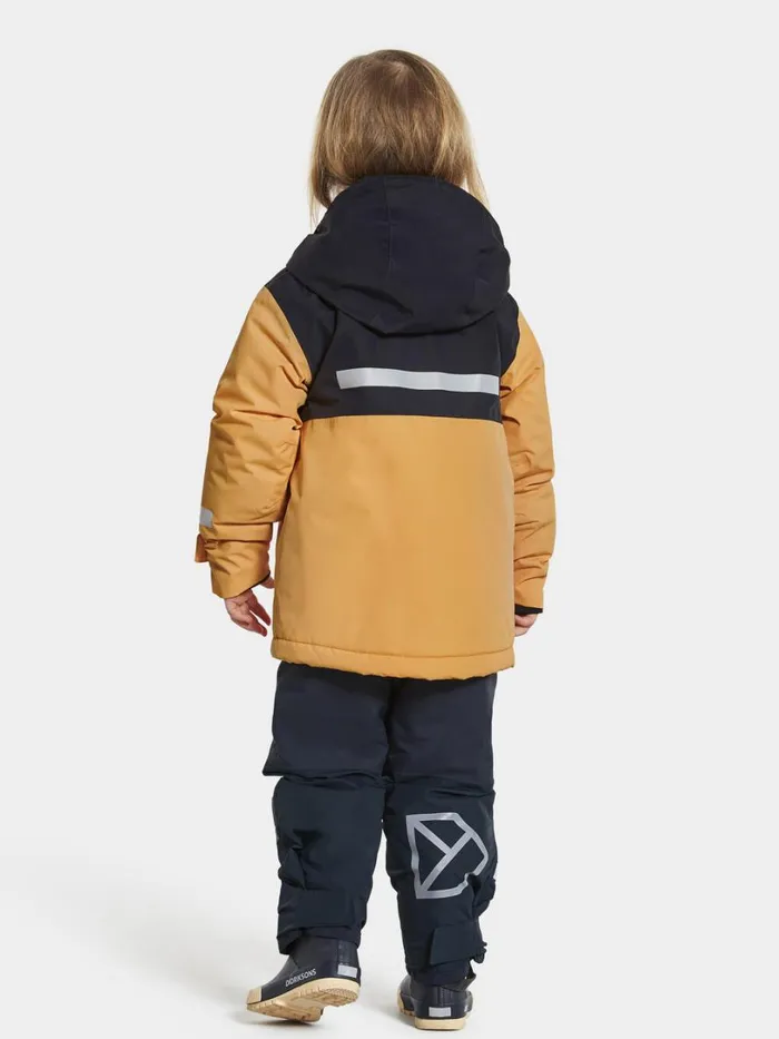 Skare Kids039 Set Fire Yellow Kids Didriksons Snowsuits