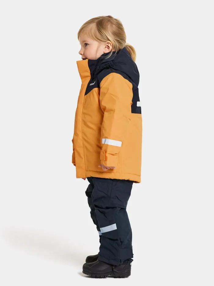 Skare Kids039 Set Fire Yellow Kids Didriksons Snowsuits