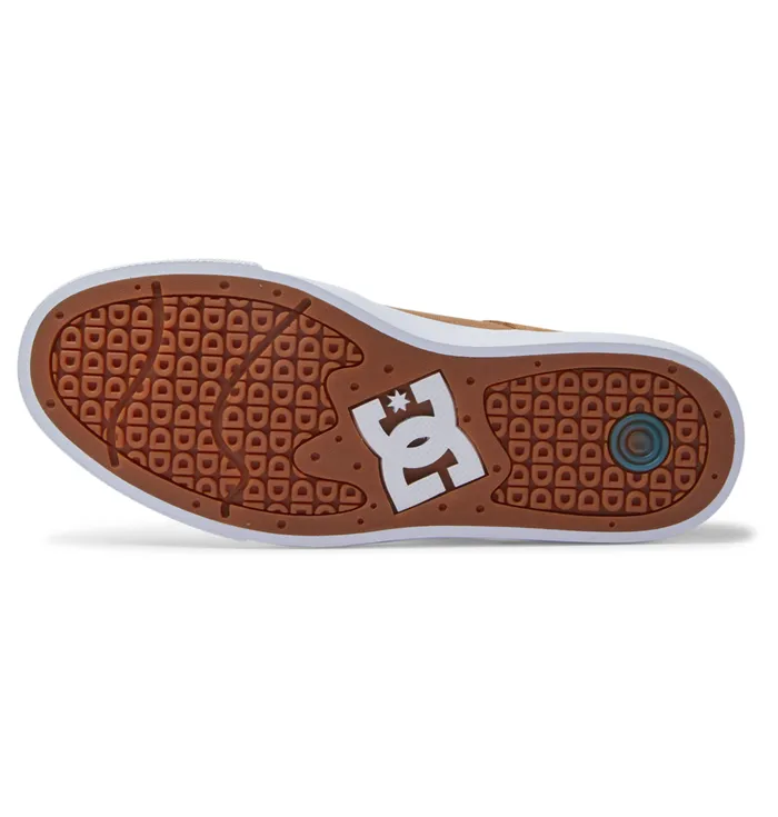 Skate DC Shoes Men Teknic S Skate Shoes brownyellow
