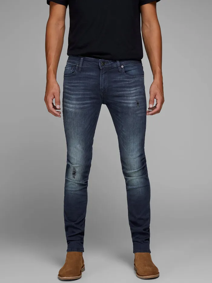 Skinny Jeans JACK and JONES Mens LIAM ORIGINAL JJ 104 50SPS SKINNY FIT JEANS Blue Blue Denim Skinny Jeans JACK and JONES Mens LIAM ORIGINAL JJ 104 50SPS SKINNY FIT JEANS Blue Blue Denim