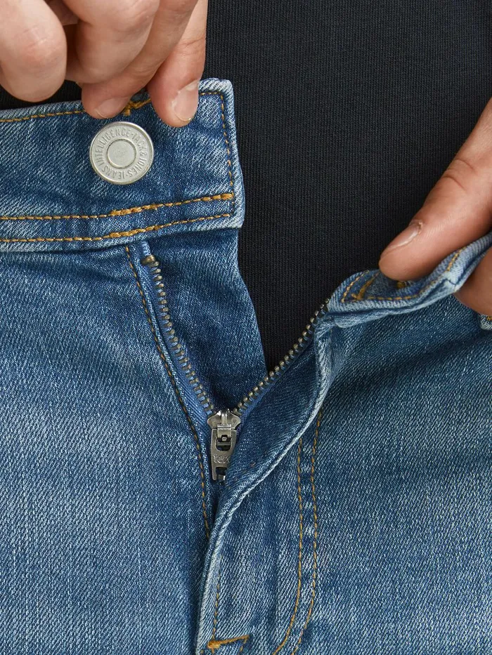 Skinny Jeans JACK and JONES Mens TOM ORIGINAL NA 417 SKINNY FIT JEANS Blue Blue Denim