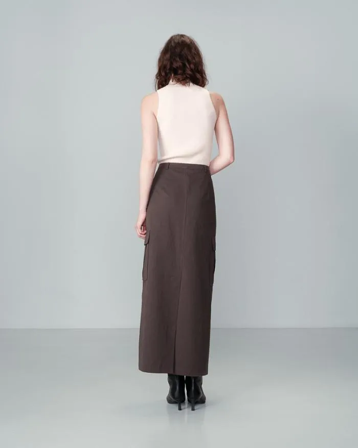 SKIRT ANTHRACITE NEWYORK Shop Grace and Mila Long Skirts