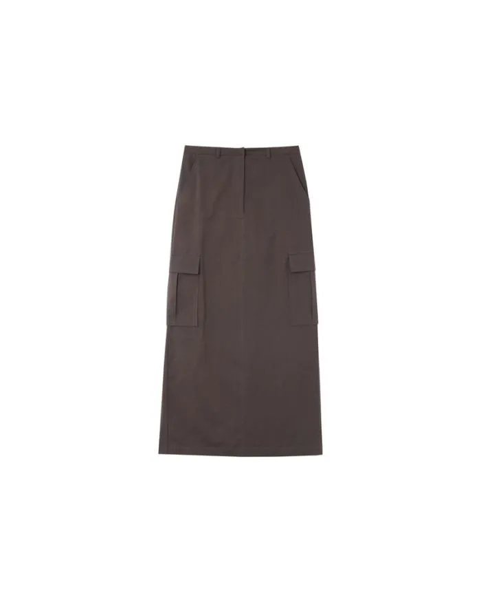 SKIRT ANTHRACITE NEWYORK Shop Grace and Mila Long Skirts