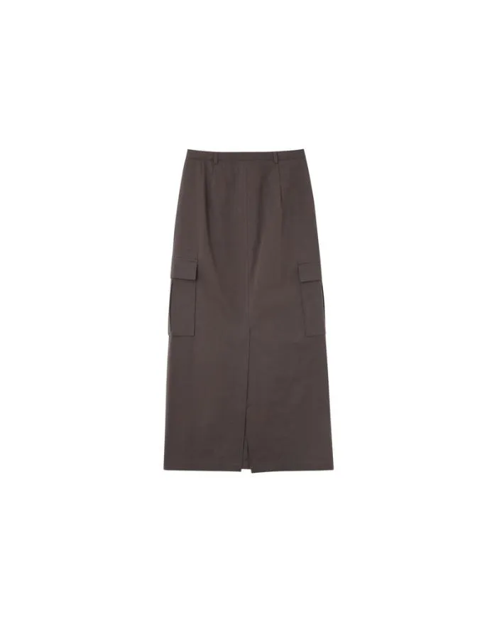 SKIRT ANTHRACITE NEWYORK Shop Grace and Mila Long Skirts