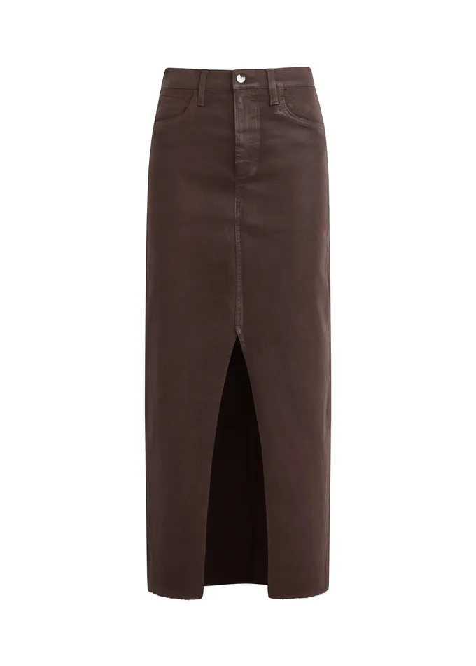 Skirts THE EVA COATED MAXI SKIRT Espresso Joe8217s Jeans Women