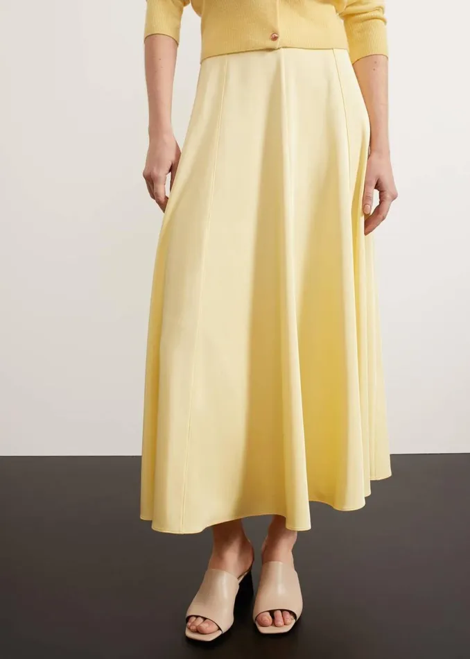 Skirts Women HOBBS Charteris Skirt Pale Yellow