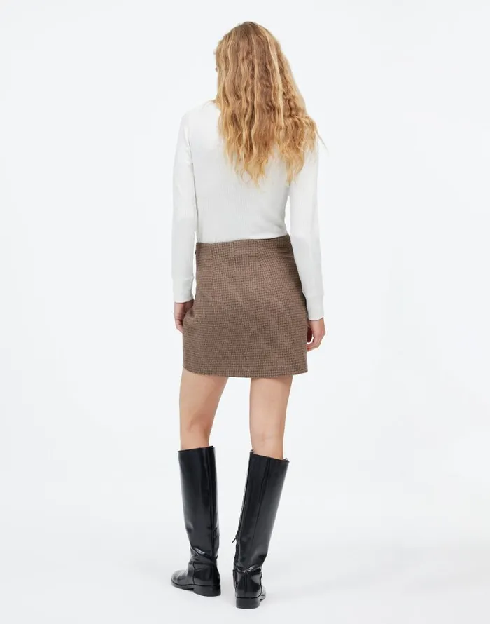 Skirts Women Madewell WoolBlend Mini Skirt In Check Parton Check