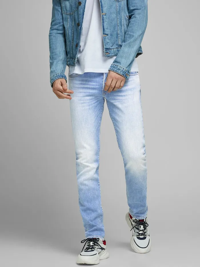Slim Jeans JACK and JONES Mens GLENN ICON JJ 657 50SPS SLIM FIT JEANS Blue Blue Denim Slim Jeans JACK and JONES Mens GLENN ICON JJ 657 50SPS SLIM FIT JEANS Blue Blue Denim